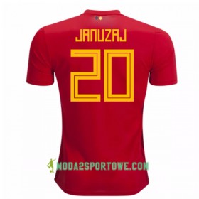 Koszulka Belgia Januzaj 20 Mistrzostwa Świata 2018 Domowe Stroje Piłkarskie